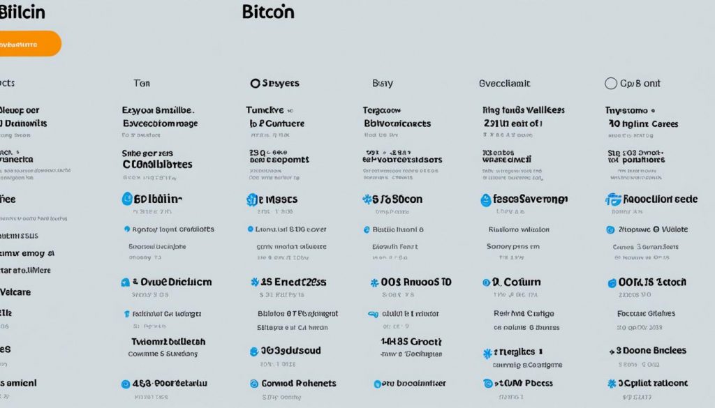 bitcoin wallet selection